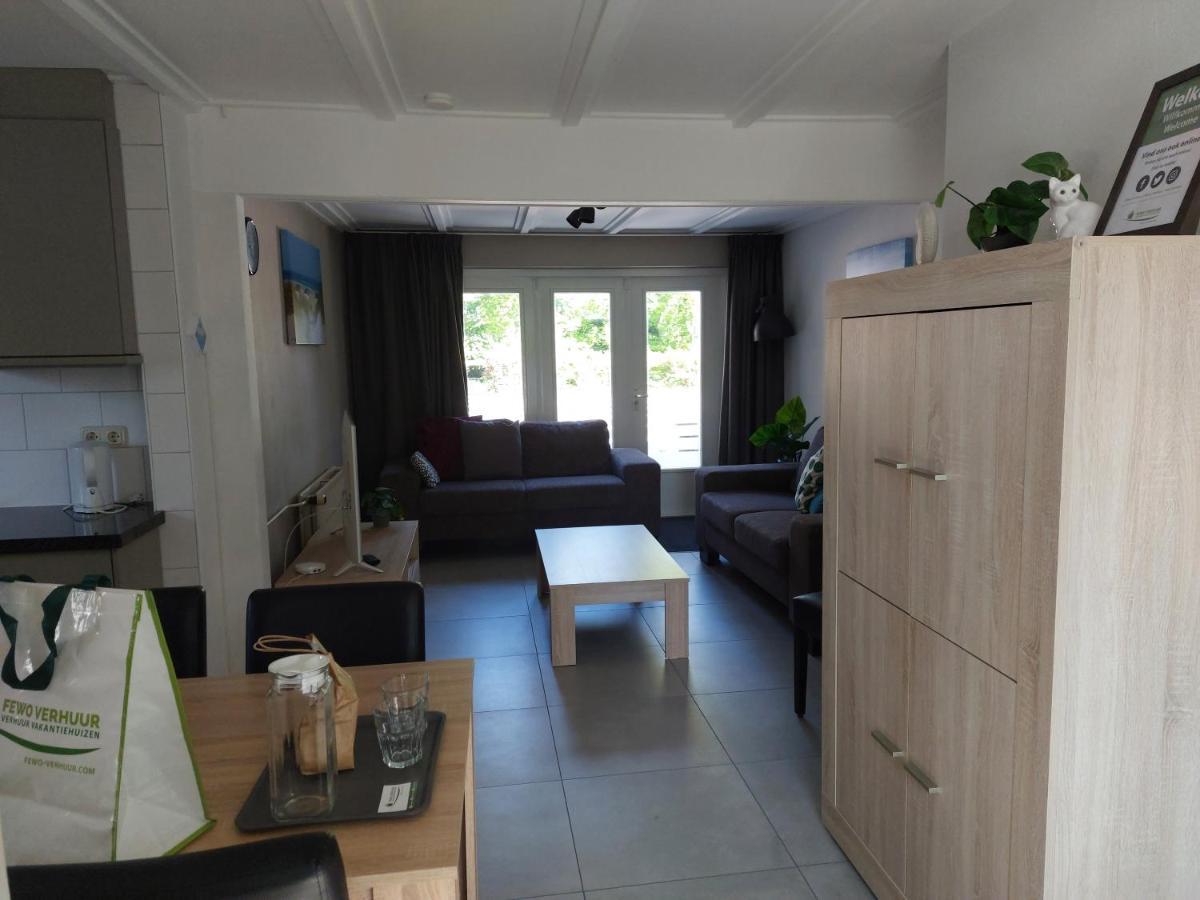 Boszicht 6 Halfvrijstaande Vakantiewoning In Oostkapelle Esterno foto
