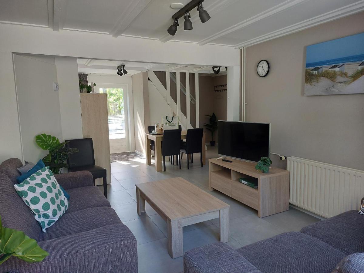 Boszicht 6 Halfvrijstaande Vakantiewoning In Oostkapelle Esterno foto