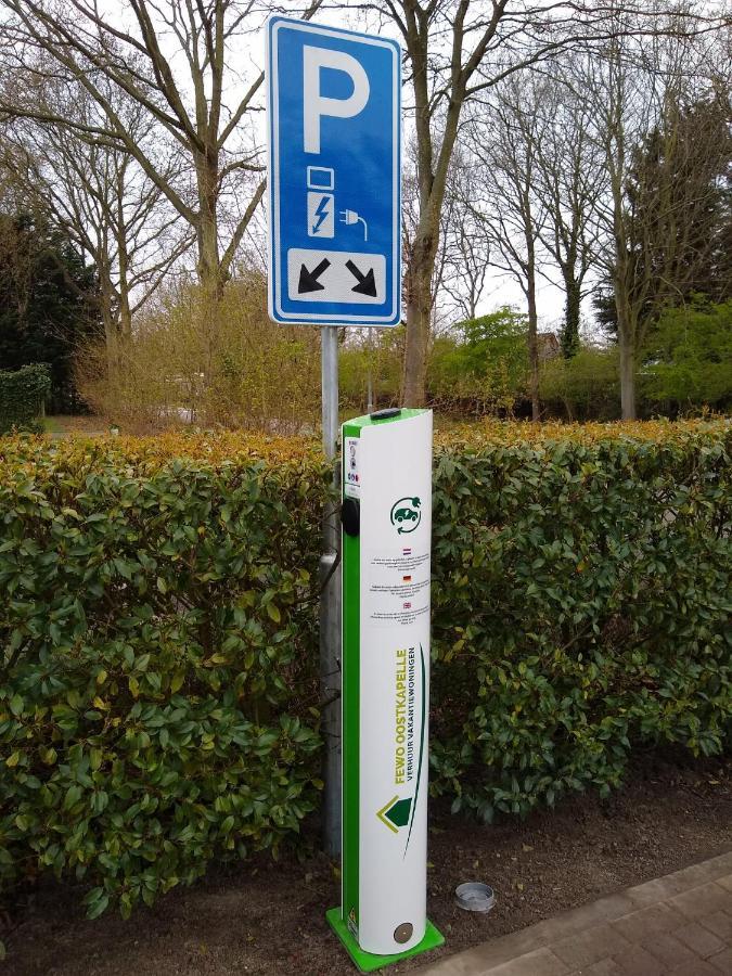 Boszicht 6 Halfvrijstaande Vakantiewoning In Oostkapelle Esterno foto