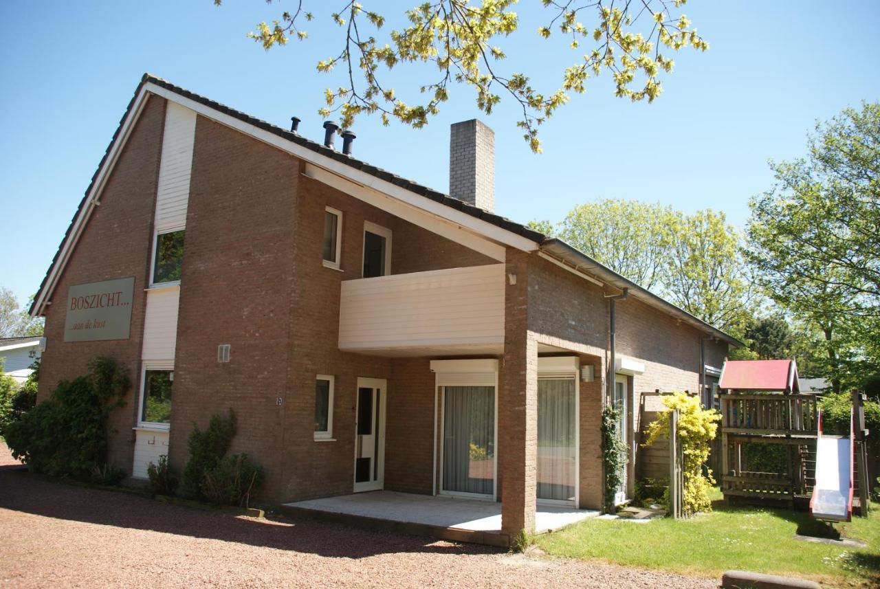 Boszicht 6 Halfvrijstaande Vakantiewoning In Oostkapelle Esterno foto